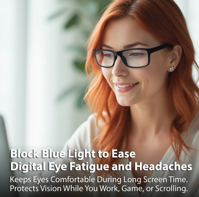 Blue Light Blocking Glasses view 3